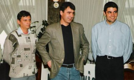 Marek Kaczmarek, Paweł Przybylski, Krzysztof Hołowczyc.